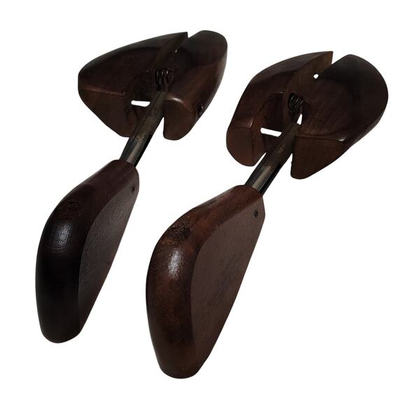 Rochester Shoe Tree Co. 12" Wooden Footwear Shapers Split Toe Forms Stretchers - Picture 4 of 6